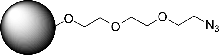 Azide Magnetic Beads structure
