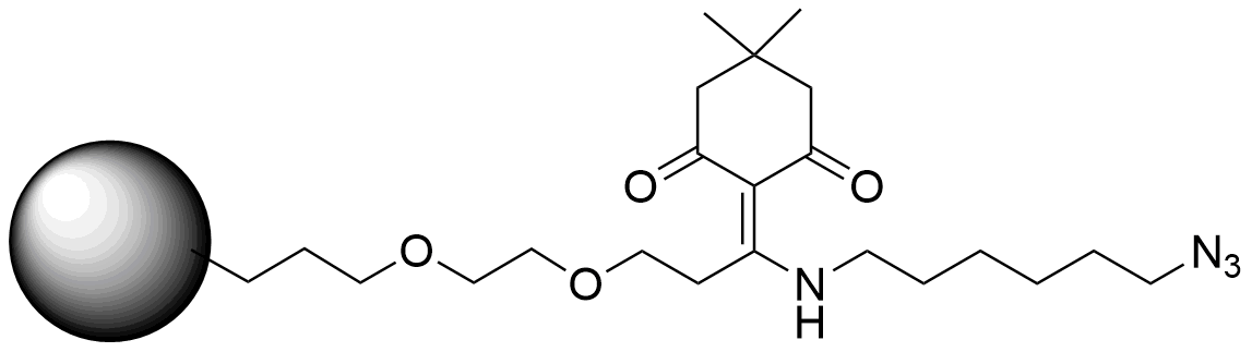 Dde Agarose-Azide structure