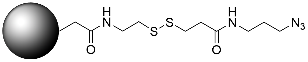 Disulfide Agarose Azide structure